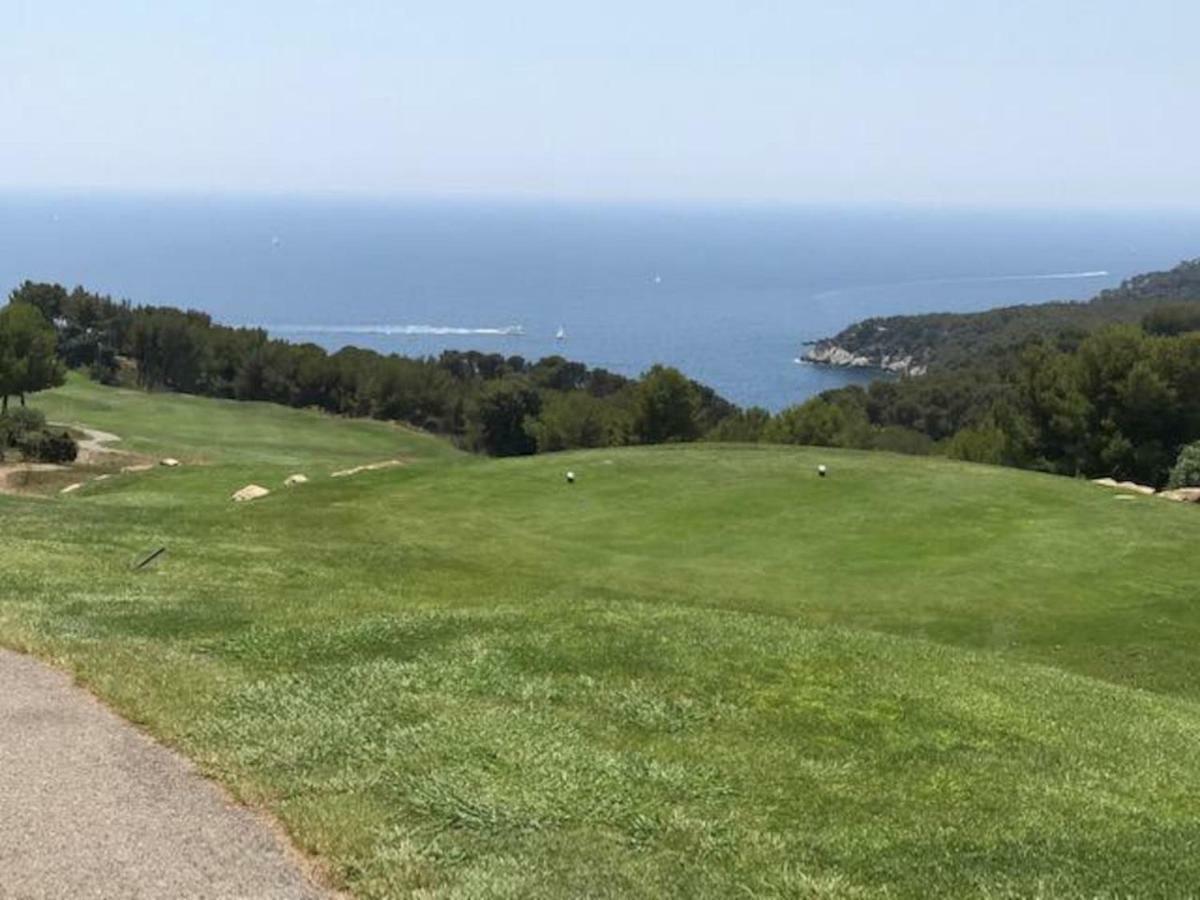 Hameau Des Amandiers-Vue Mer & Golf Saint-Cyr-sur-Mer Dış mekan fotoğraf